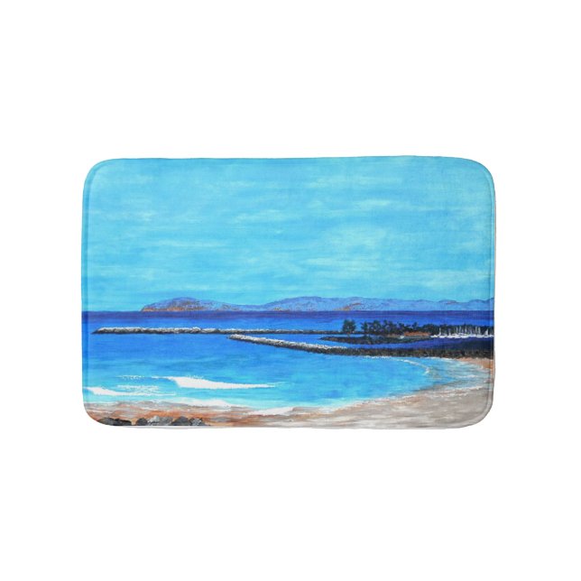 Bubblepazifische Badematten (Vorderseite)