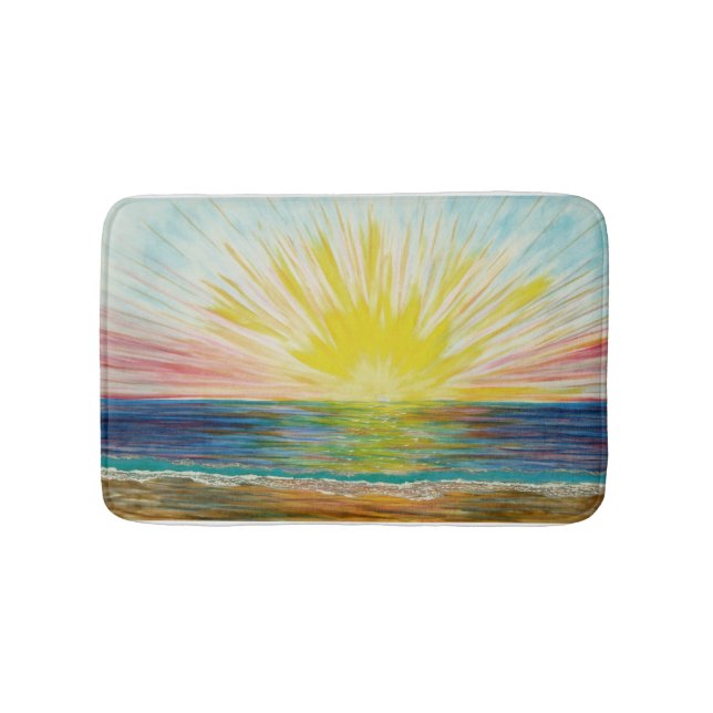 Bubblepazifische Bathmatten Badematte (Vorderseite)