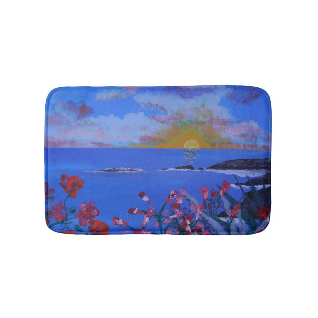 Bubblepazifische Bathmatten Badematte (Vorderseite)