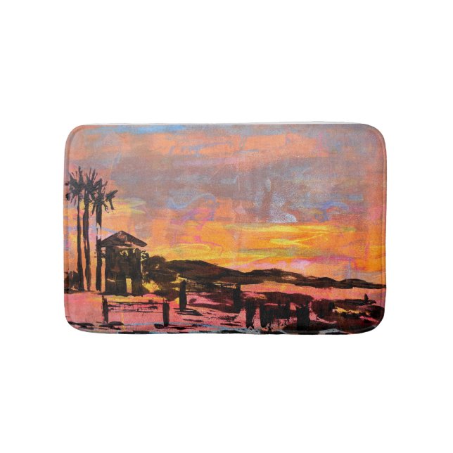 Bubblepazifische Bathmatten Badematte (Vorderseite)