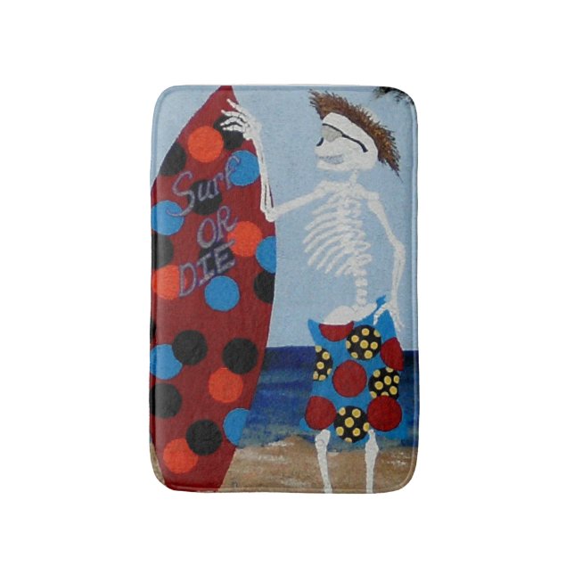 Bubblepazifische Bathmatten Badematte (Vorderseite Vertikal)