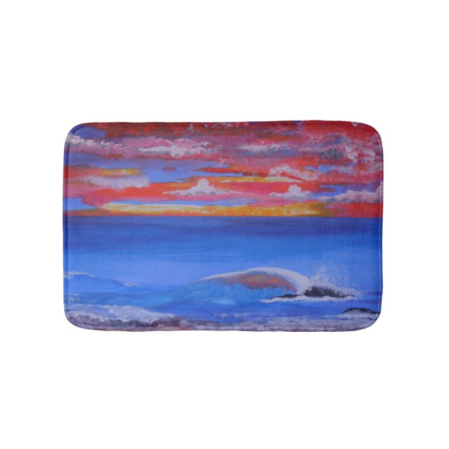 Bubblepazifische Bathmatten Badematte (Vorderseite)