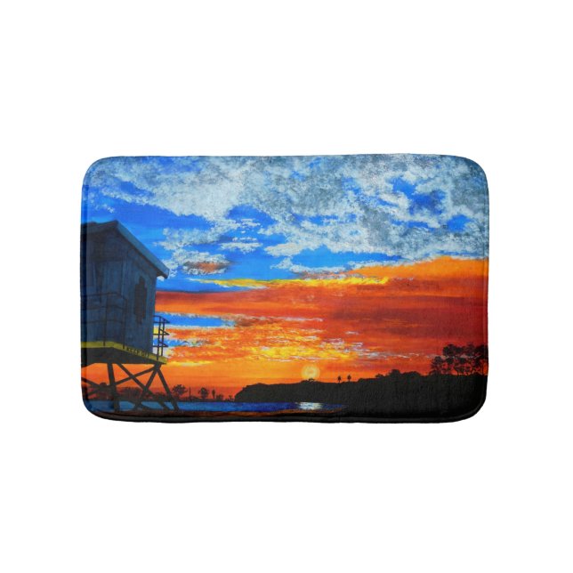 Bubblepazifische Bathmatten Badematte (Vorderseite)