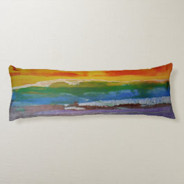 Bubblepazifische Kissen, auf beiden Seiten dasselb Seitenschläferkissen