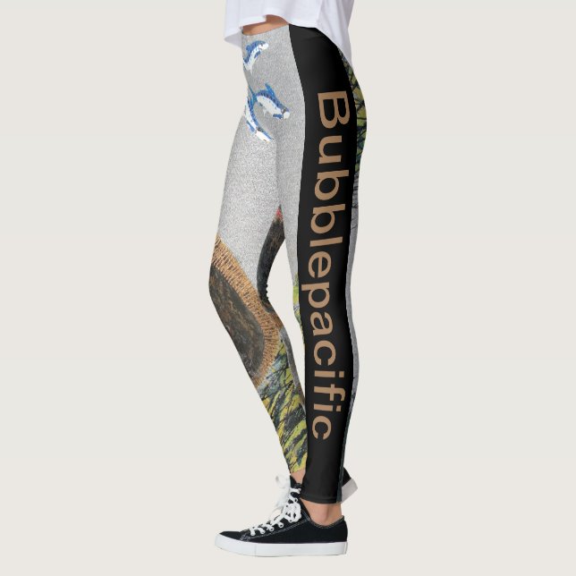Bubblepazifische Leggings (Links)