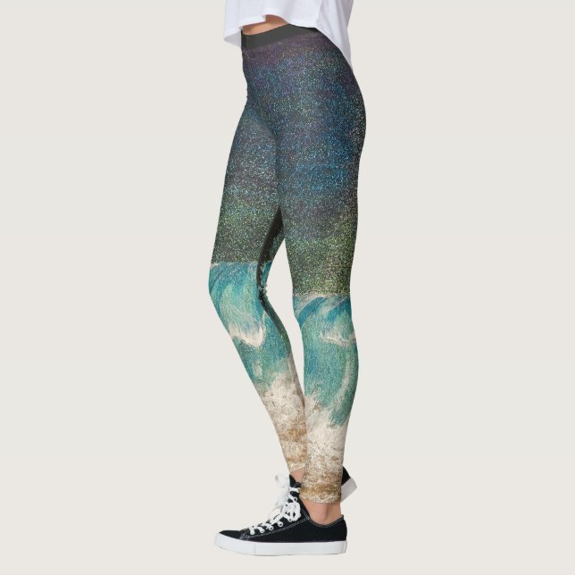 Bubblepazifische Leggings (Links)