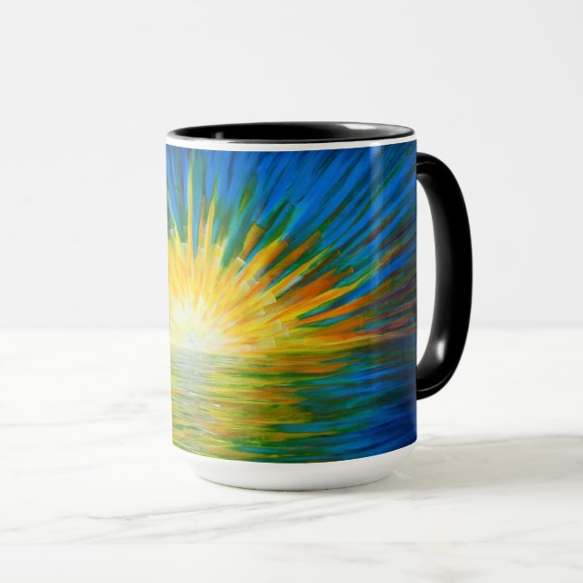 Bubblepazifische Tasse (VorderseiteRechts)