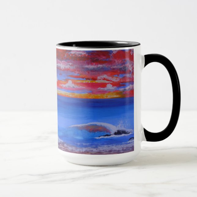 Bubblepazifische Tasse (Rechts)
