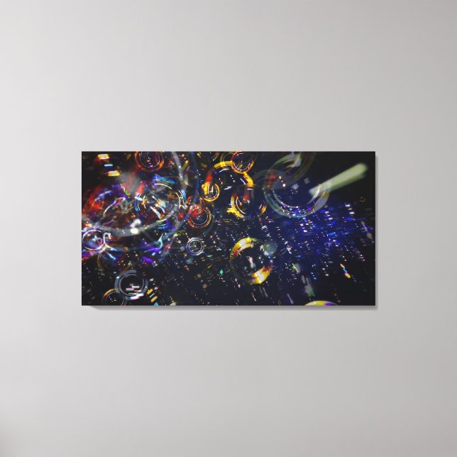 Bubbles 40x21 Leinwanddruck (Vorderseite)