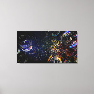 Bubbles 40x21 Leinwanddruck