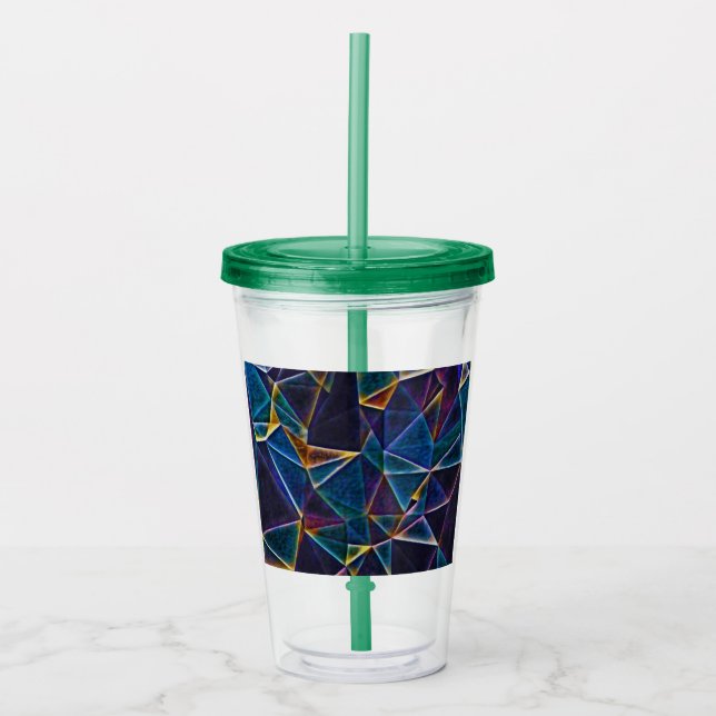 Bubbles Acrylic Tumbler Acryltrinkbecher (Vorderseite)