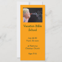 BUBBLES: FAHRBIBLE SCHULE INVITATIONSKARTEN