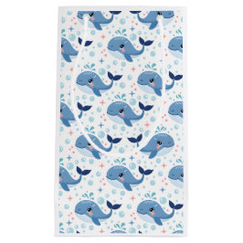 Bubbles & Fins Children's Birthday Whale Kleine Geschenktüte