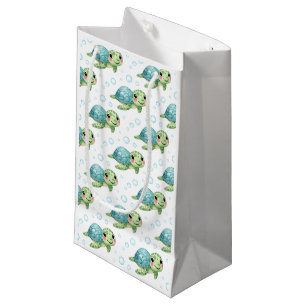 Bubbles & Fins Kindergeburtstag Schildkröte Kleine Geschenktüte