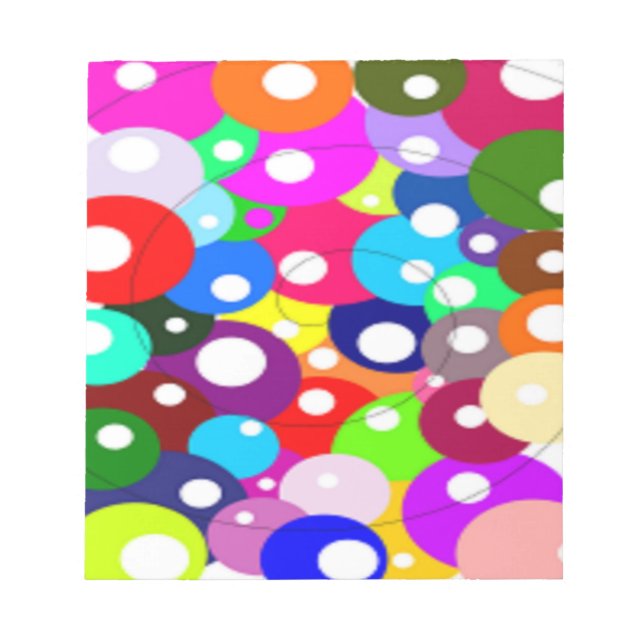 BUBBLES NOTIZBLOCK (Vorderseite)