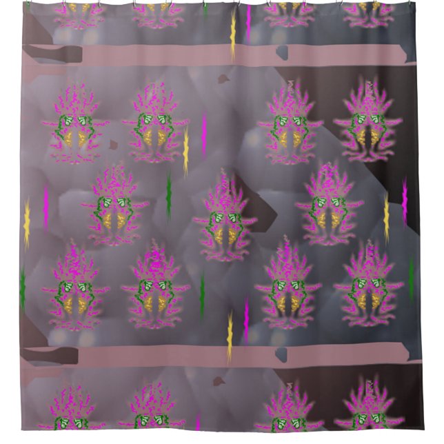 Bubbles Shower Curtain Duschvorhang (Vorderseite)