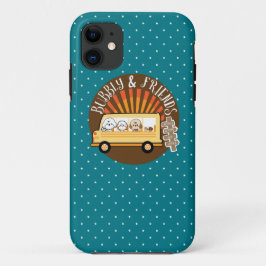 Bubbles und Freunde machen einen Ausflug iPhone 11 Hülle