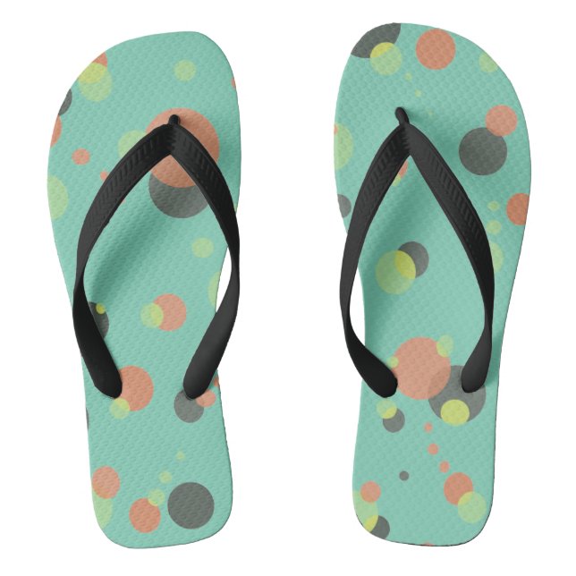 BUBBLES Universale jeder Farbe Flip Flops (Fußbett)