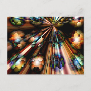 Bubblin' Planets Rock...... Postkarte