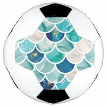 Bubbly Aqua türkisfarbener Marmor Meerjungfische