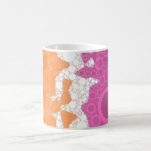 Bubbly Bohemisch Groovy Abstrakt Lesbian Pride Fla Verwandlungstasse