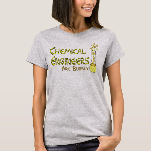 Bubbly Chemical Engineers T-Shirt (Vorderseite)