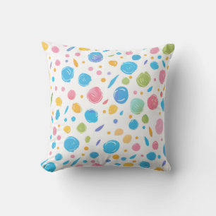 Bubbly Confetti Kissen