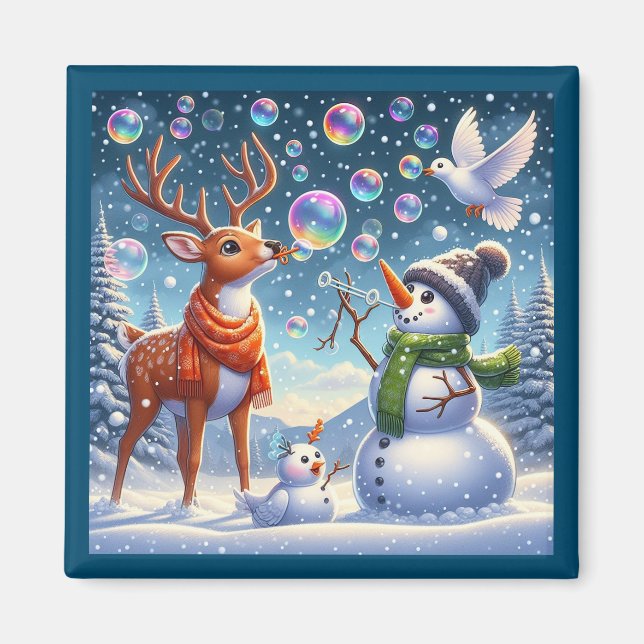 Bubbly Friends Magnet (Vorne)