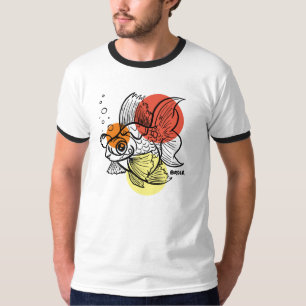 Bubbly Mit Augen Goldfish T-Shirt