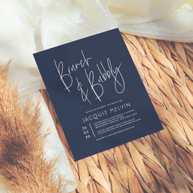 Bubbly & Navy Blue Bridal Brunch & Bubbly (Von Creator hochgeladen)