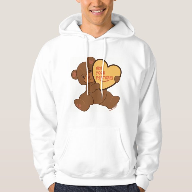 Bubbly Niedlich Bear Brown Colorway Sweatshirt (Vorderseite)