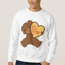 Bubbly Niedlich Bear Brown Colorway Sweatshirt