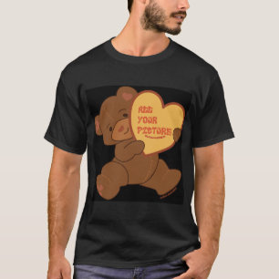 Bubbly Niedlich Bear Brown Colorway T-Shirt