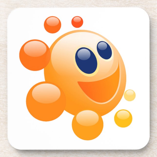 BUBBLY SUN GETRÄNKEUNTERSETZER (Vorderseite)