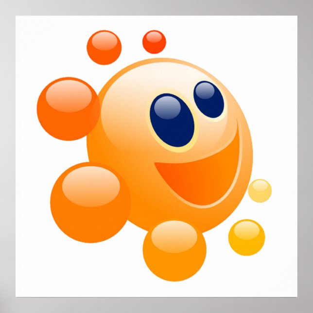 BUBBLY SUN POSTER (Vorne)