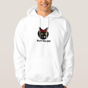 BubblyCuddle Purfessor Cat Hoodie