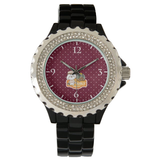 Bubbly's Camping Time Armbanduhr (Vorderseite)