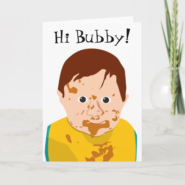 Bubby Birthday Card Karte (Vorderseite)