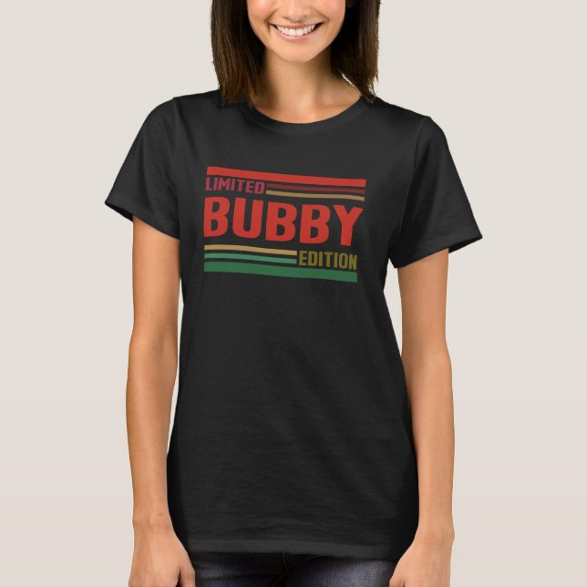 BUBBY Limited Edition Shirt BUBBY Name personalisi (Vorderseite)