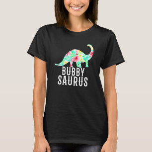 Bubbysaurus Jüdisch Jiddisch Oma Floral Dinosaurie T-Shirt