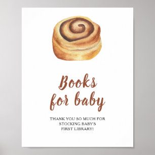 Bube Babydusche - Bücher für Babyposter Poster