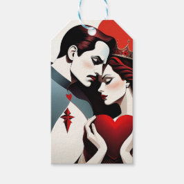 Bube und Herzkönigin Geschenkanhänger