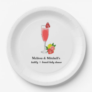 Buben + Brunch Babydusche Pappteller