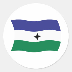 Bubi Nationalist Flag Sticker