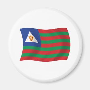 Bubi Tribal Flag Magnet