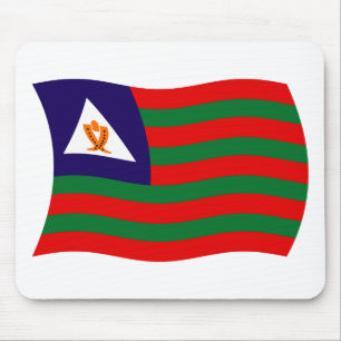 Bubi Tribal Flag Mousepad