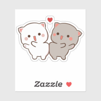 Bubu-Dubu-Aufkleber Aufkleber