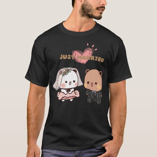 Bubu Dudu Just Married T-Shirt (Vorderseite)