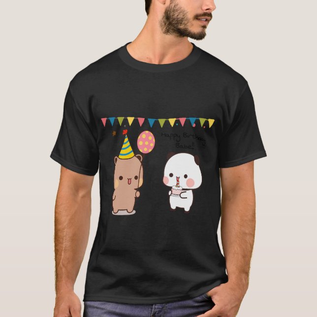 Bubu Panda feiert ihren Dudu Bearâ€™S Birthdayâ T-Shirt (Vorderseite)