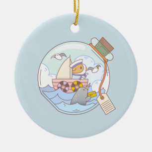 Bubu the Guinea pig, A jar of Adventure Keramik Ornament